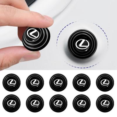 4pcs Car Door Shockproof Pad Anti-collision Silicone Sticker For IS ES GS LS UX NX RX