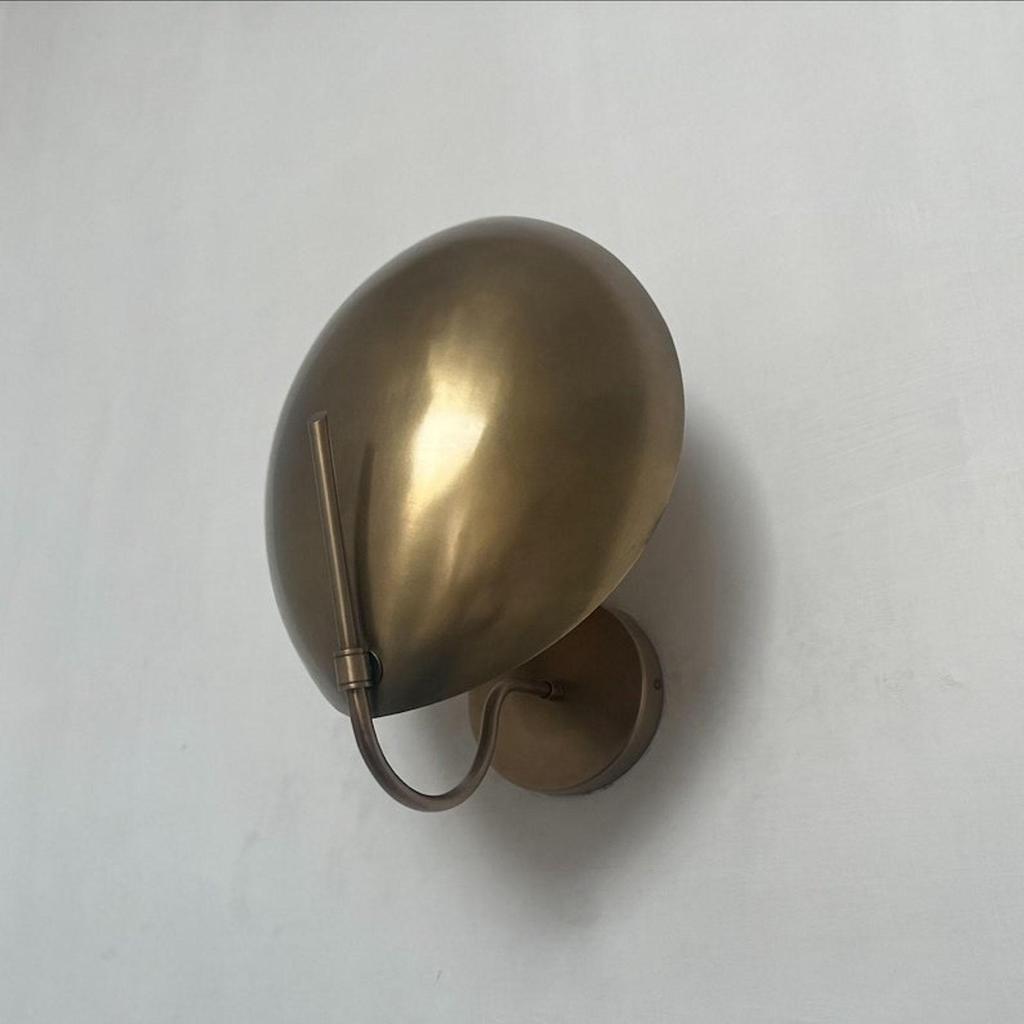 Wall Light Sconce Modern Wall Curved Shade Lamp Mid Century Lights Fixture Decorative