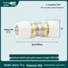 Aluminum-Plastic Pipe Joint Accessories for PERT Floor Heating 1216 & 2025 Quick-Connect Geothermal Pipe Repair
