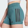 adidas Optime 3-Stripes Climacool Brand Logo High-Waisted Moisture-Wicking Sports Shorts Women Shorts JX2817