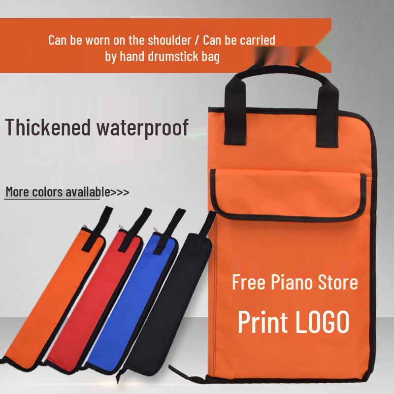Double Shoulder Thickened Portable Drumstick Bag - 600D Oxford Cloth, Free Logo Customization