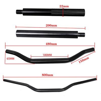 Universal Aluminum Alloy Segment Handlebar Accessories for Motorcycles