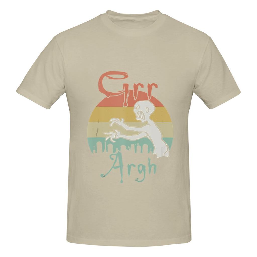 Zombie Dead Mummy Grr Argh Halloween Retro Minimalist Tshirtartistic Style Bright Colors Tshirt