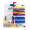 53PCS Mixed Color Crochet Hooks Kit with Box DIY Weaving Tools Useful Knitting Needles  Home Use