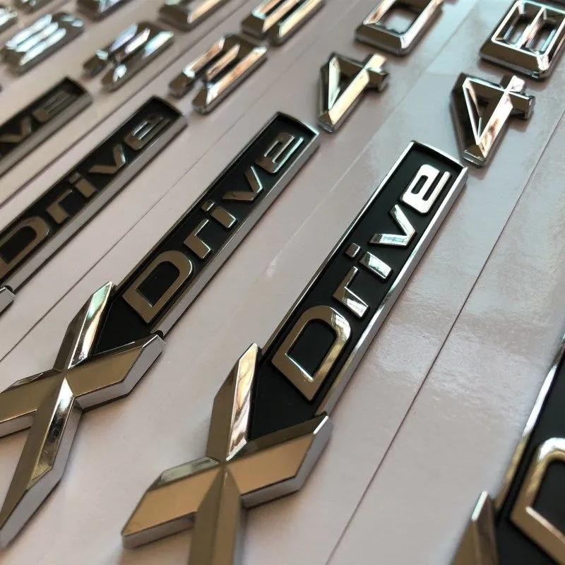 Geeignet für BMW Türverkleidung Seitenemblem x1 x4 x5 x6 x3 Modifikation Kotflügel XDrive35i Emblem Autoaufkleber tn2