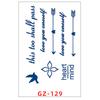 Upgraded Juice Tattoo Stickers, Long-lasting Waterproof Simulation Tattoos, Sweat-proof Line Tattoo Stickers for Both Men Women