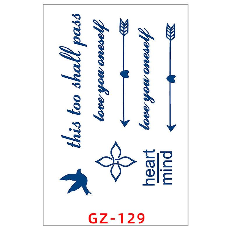 Upgraded Juice Tattoo Stickers, Long-lasting Waterproof Simulation Tattoos, Sweat-proof Line Tattoo Stickers for Both Men Women