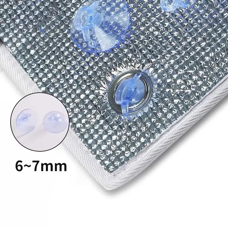 1Pc Window Sun Shade Film Home Sunshade Protector Pad Aluminum Foil Anti-Uv Insulation Film Window Privacy Film Sunshade
