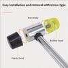 Soft Plastic Double-Sided Rubber Mallet for Jewelry Leather Craft Woodwork & Flooring Installation Guitar Rubber Hammer