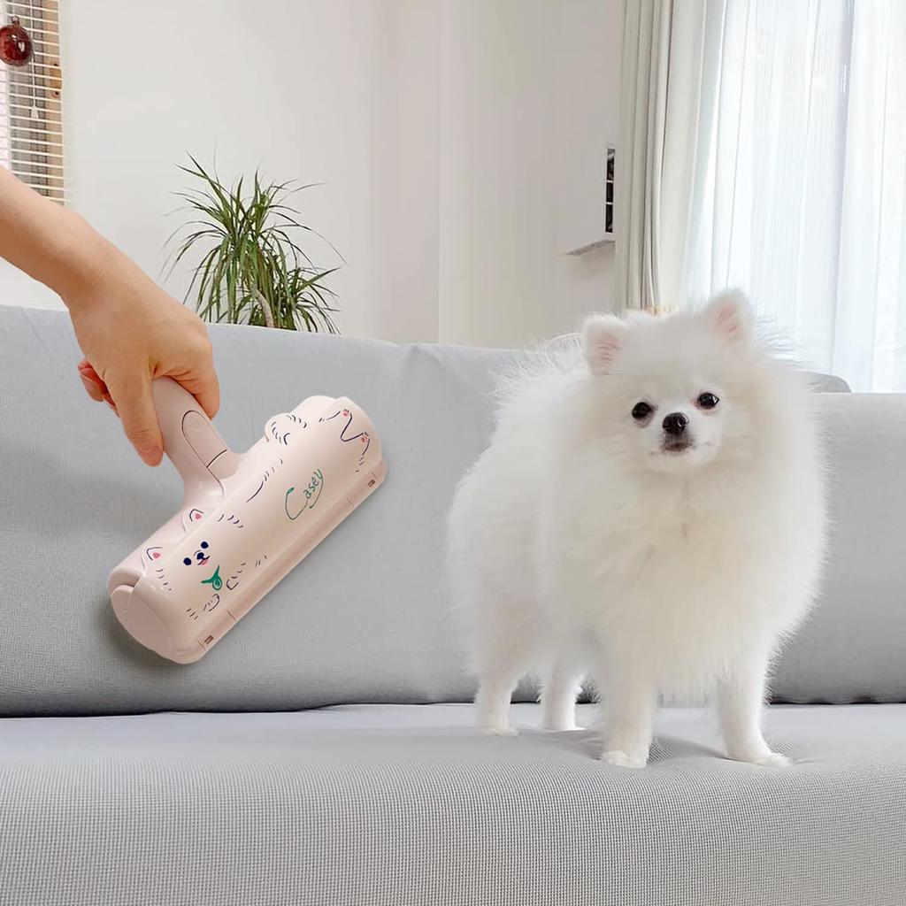 Japan Seal Pakpak Roller Casey Dog Hair Remover Cleaning Roller Etiquette Brush Carpet Sofa Rug Cat Hair Dust Remover Dust Shedding Hair Dog Hair Cat