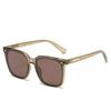 Retro Square Eyewear With Uv400 Protection For Fashion Street Style And Casual Wear