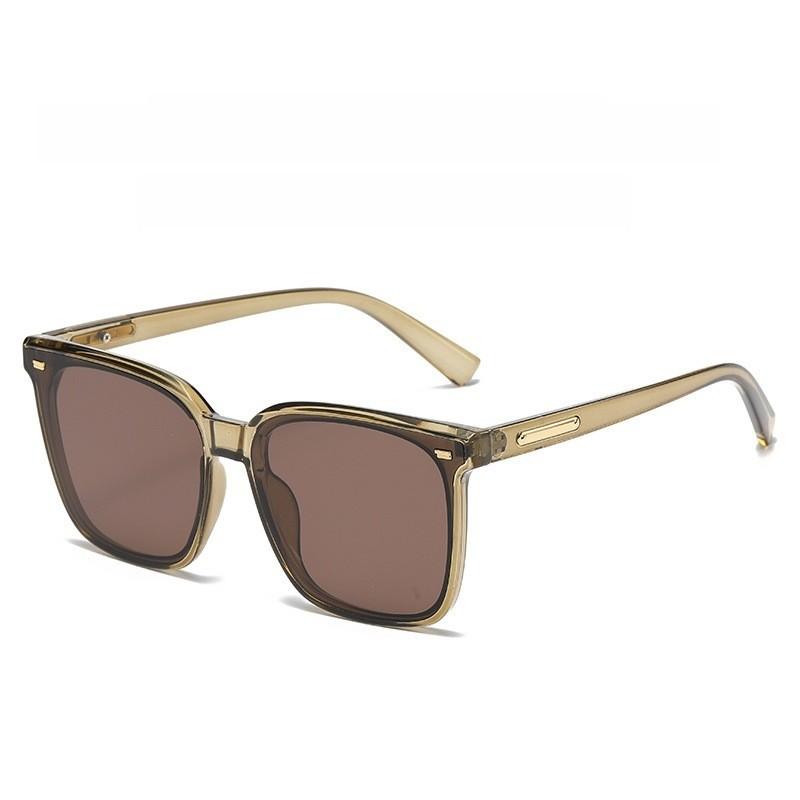 Retro Square Eyewear With Uv400 Protection For Fashion Street Style And Casual Wear