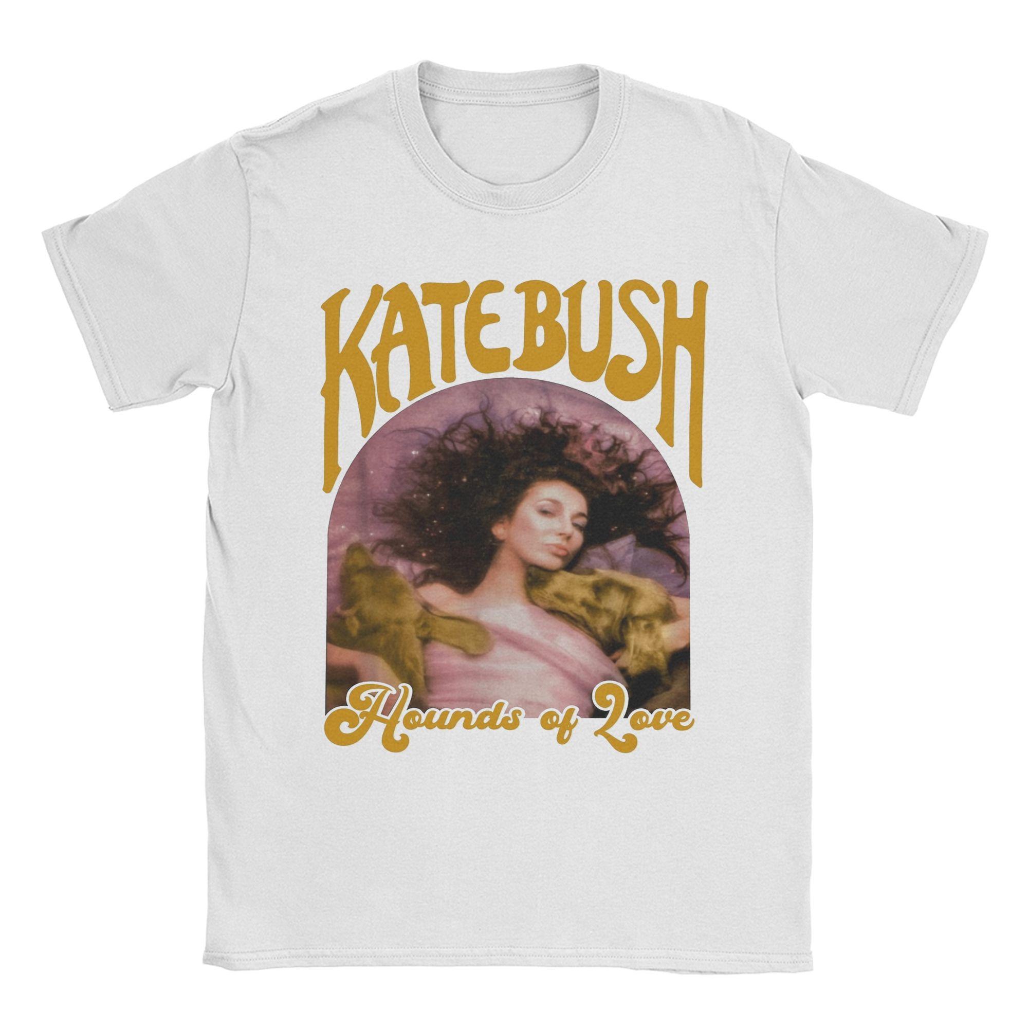 

Новинка музыкальная комедия Hounds Of Love футболка мужская с круглым вырезом 100% хлопок футболки с коротким рукавом летняя одежда L белый