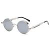 2024 Steampunk Style Round Sunglasses - Classic Retro for Men & Women, Trendy Internet Celebrity Fashion.