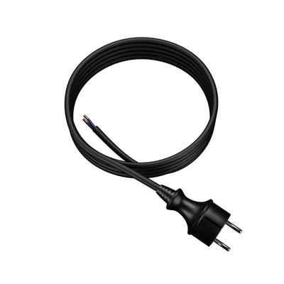 Reinforced Rubber Cable with Straight Plug 3M 2X1Mm2 16A Ip44 H07Rn-F