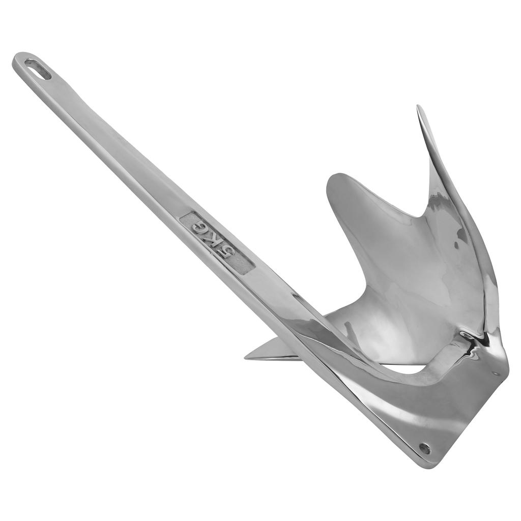 Claw Force Anchor 316 Stainless Steel Grapnel 11lb 5kg for Dinghy Kayak Yacht Marine