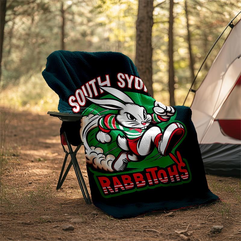1pc Football Team (16) Theme Blanket - Digital Print, Polyester, Cozy for All Seasons, Perfect for Outdoor, Camping, and Travel
