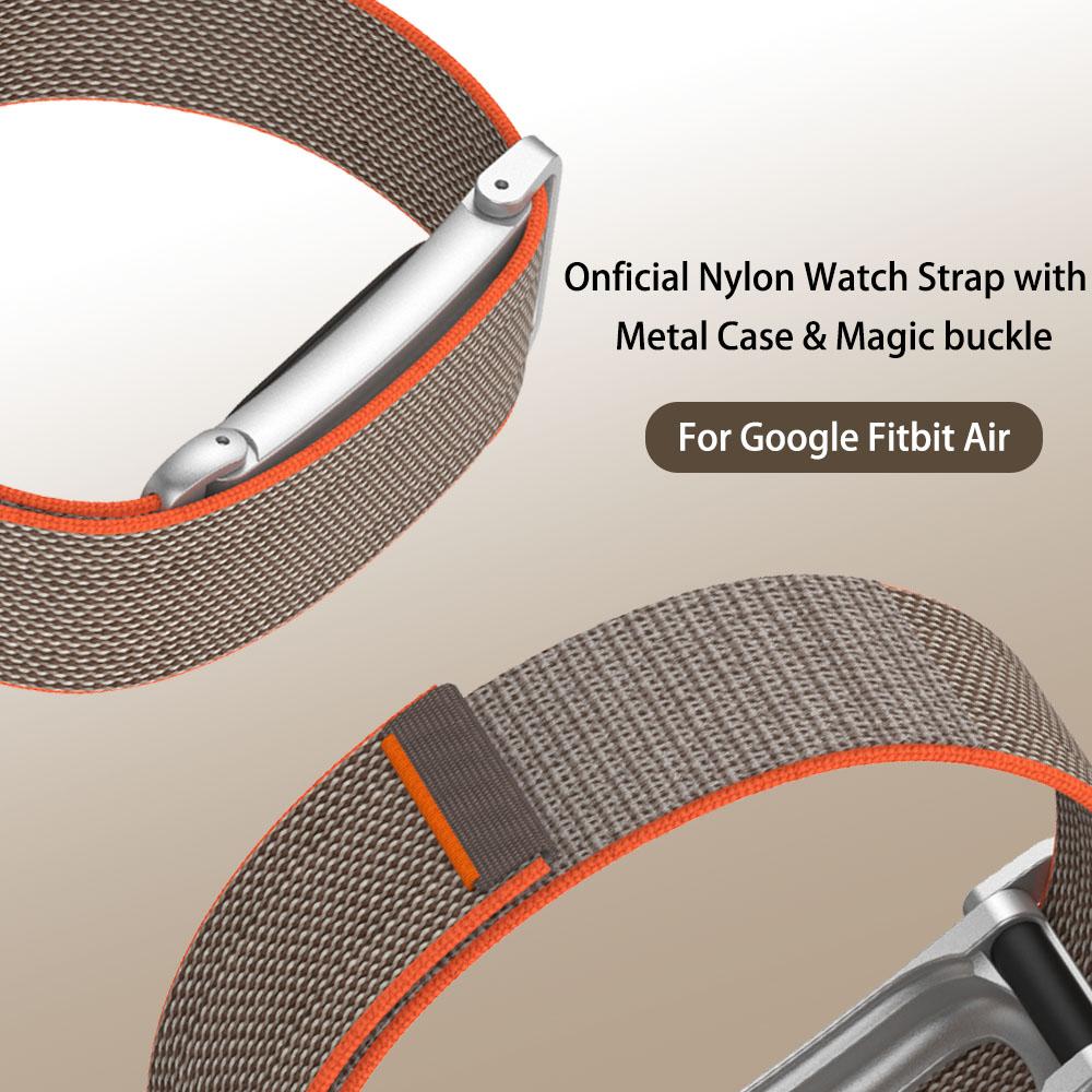 2026 New Nylon Woven Strap for Google Fitbit Air Bands Fitness Tracker Sports Replacement Wristband for Google Fitbit Air Strap