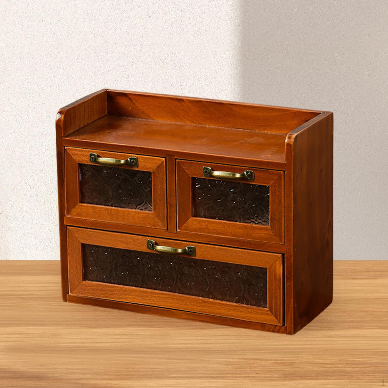 

Органайзер для макияжа, косметический витринный шкаф, ювелирные изделия, портативный с выдвижным ящиком для ванной комнаты Style B