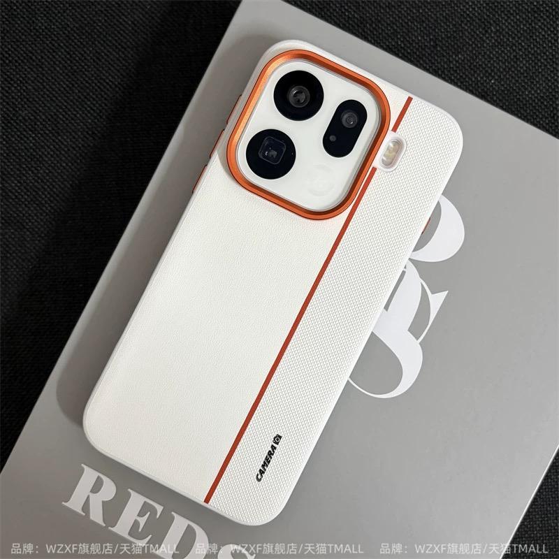 Simple Case For Oppo Find X9 Pro Case Luxury Silicone Leather Back Cover For Find X 9 X9Pro 5G Protect Shell Shockproof Bumper
