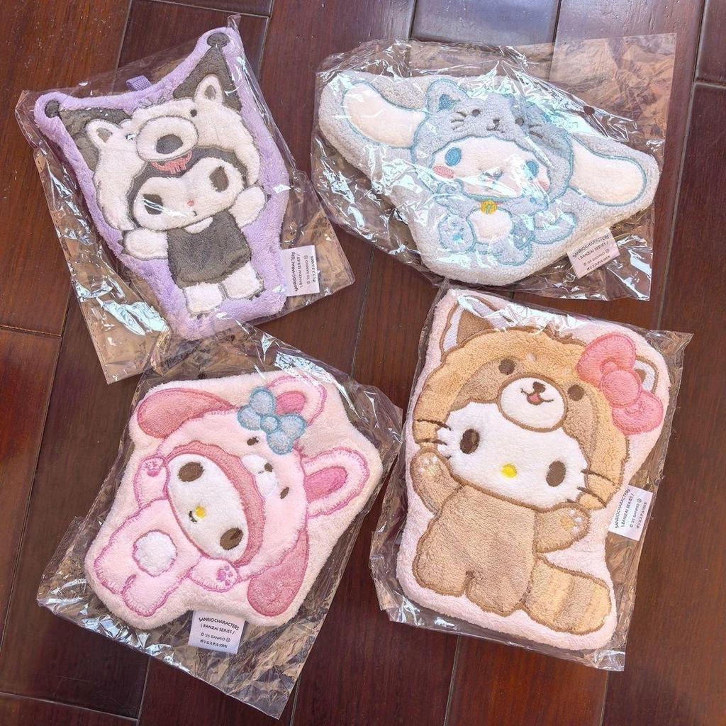 2025 Hello Kitty & My Melody Plush Quick-Dry Hand Towel - Cute, Thick, High-Quality Bath Cloth