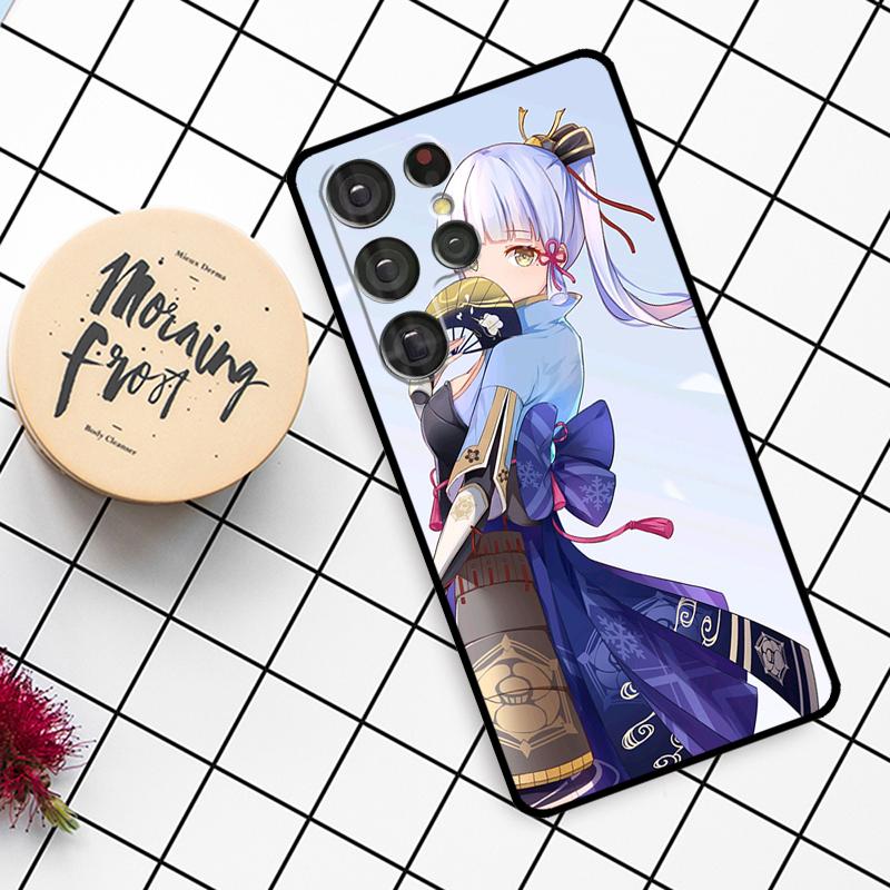 

Чехол Genshin Impact Kamisato Ayaka для Samsung Galaxy S21 S22 S23 S24 S25 Ultra S9 S10 S25 Plus S25 FE S20 FE Чехол для телефона For Galaxy S9