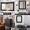 32.8FT Wood Grain Wallpaper Border Peel And Stick PVC Border Wall Decor Removable Waterproof Bathroom Mirror Frame Sticker for Bathroom Kitchen