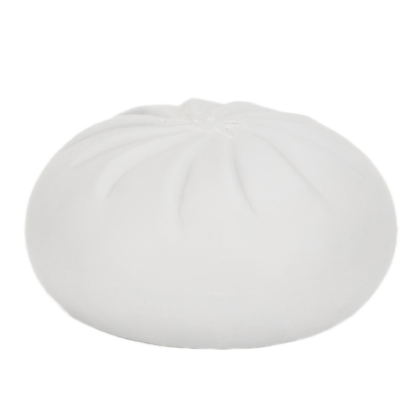 Unzip Pinching Toy Vinyl Steamed Stuffed Bun Shape Stress Relief Decompression Toy