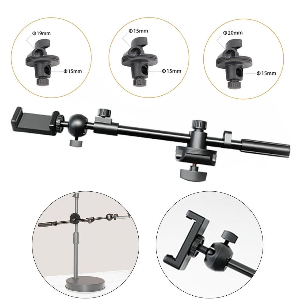 Rotating Microphone Stand Wide Compatibility Adjustable