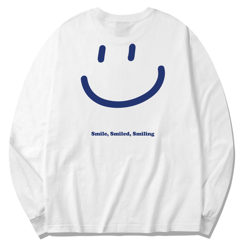 Seupeullaesikodeu Long Sleeve White - Smiling
