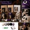 Crochet Kit for Hood - DIY Set for Beginners and Adults