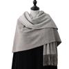 Wool Scarf Korean Style Atmosphere Double sided Scarf Women's Autumn and Winter Warm Men's Shawl Versatile Cashmere Scarf