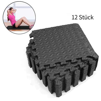 12Pcs Flooring Gym Mats and Home Gym Floor Foam Floor Mats Exercise Mat Foam Flooring Tiles