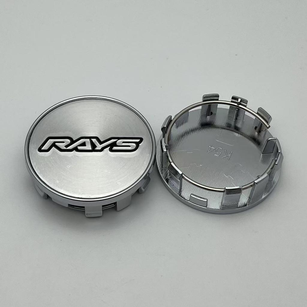 4pcs/Set O.D 54mm/I.D 50MM Rays Logo Emblem Car Wheel Center Rim Hub Caps Wheel Dust-proof Cover Car Fasion Styling Accessories