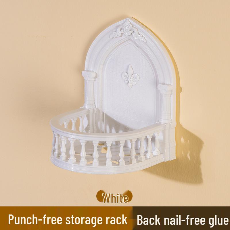 Wandmontiertes nagelfreies Kamera-Monitor-Regal für den Heimgebrauch