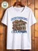 Unisex T-shirt Men's T-shirt Unisex Cotton T Shirt Funny Missing Pet Great White Shark Graphic Casual Breathable St