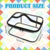 Transparent Pvc Zipper Toy Storage Bag Large Capacity Puzzle And Block Organizer For Toy And Building Block Storage