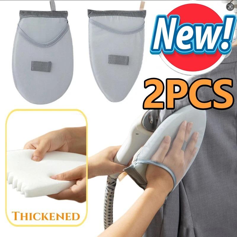 Mănuși Noi de Mână Rezistente la Căldură, Pad de Călcat, Mănușă de Călcat, Mănușă Impermeabilă Anti-Abur, Mănușă pentru Aburizator de Haine, Mănuși Portabile de Călcat