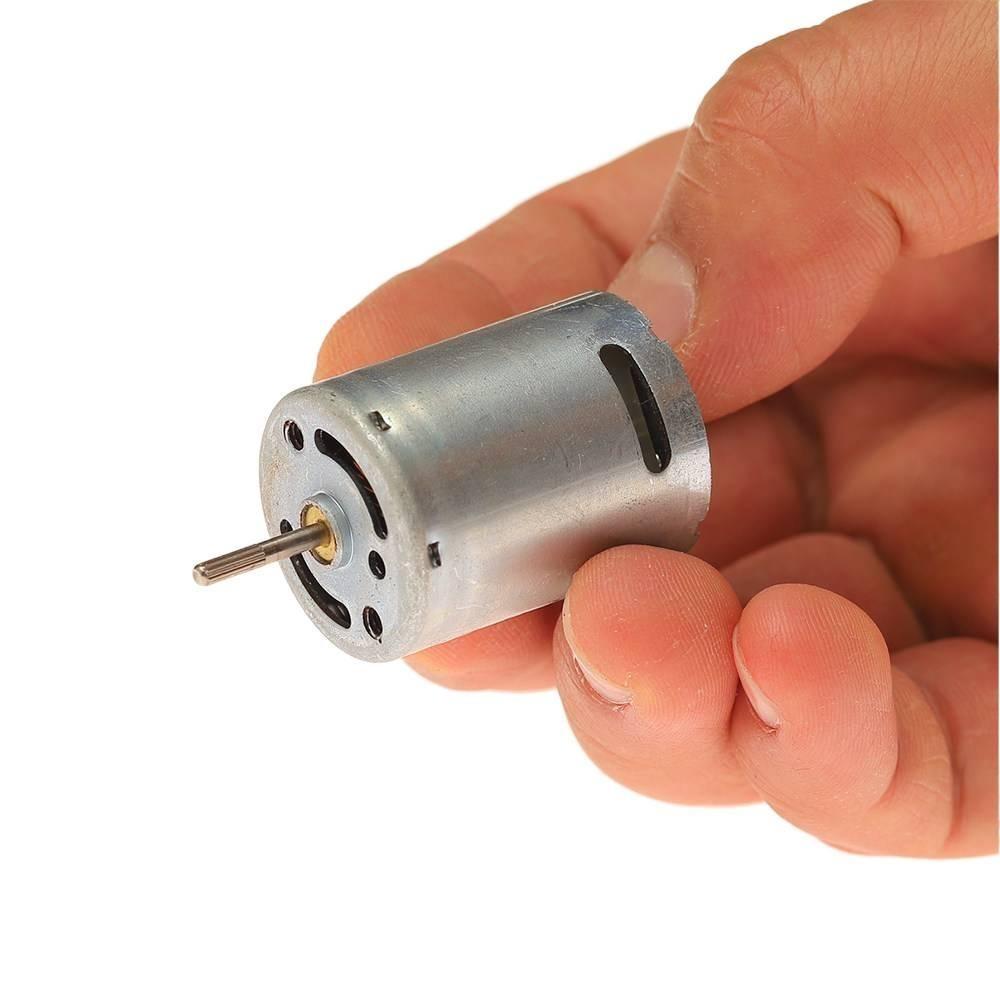 1PCS DC3V-9V High-Torque Motor 31000RPM High Speed 370 DC Motor Model Accessories DIY Part