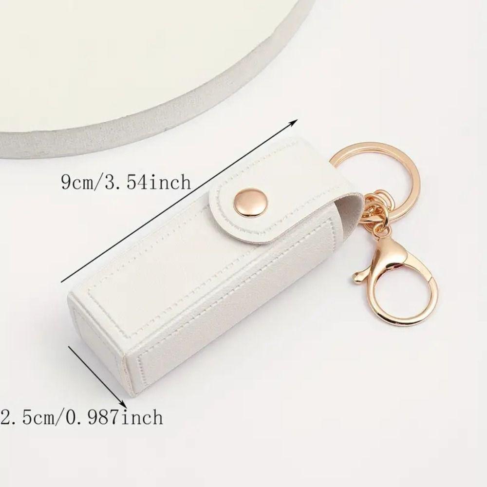 Lipstick Storage Box Mini Cosmetic Bag Makeup Bag Key Chain Portable Lipstick Bag Lipstick Storage