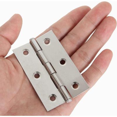 Stainless Steel Furniture Cabinet Door Hinges 2-3 Inch Drawer Fitting Hardware Box Accessories 2in 3in 2.5in