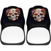Dujiea Sugar Skull Car Front Seat Covers 2 Pcs Universal Auto Seat Covers Front Seats Only, Vehicle Bucket Seat Protectors Fit for Most Car SUV Sedan