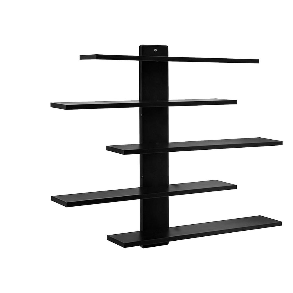 Floating Figurine Shelf Space Saving Wood Wall Figurines Decor Display Rack for Dolls Statues Ornaments