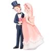 European Style Couple Craft Figurine Resin Craftwork Table Ornaments Home Decoration Wedding