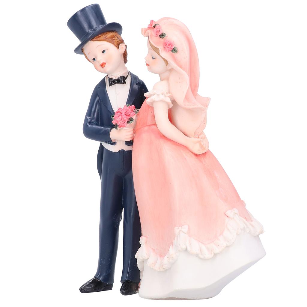 European Style Couple Craft Figurine Resin Craftwork Table Ornaments Home Decoration Wedding