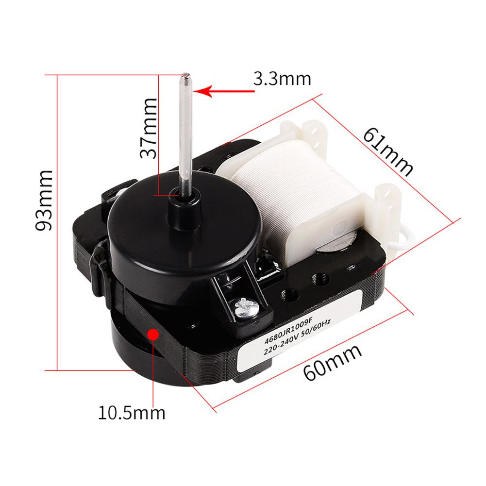 220V-240V/ 50-60HZ Fan Motors Refrigerator Fan Motor Replacement Part Evaporator Replaces Parts Kitchen Tools Accessories