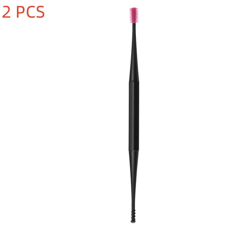 2pc Spiral Ear Spoon, Double Headed Rotating Ear Digging Spoon, EarPicking Tool, Double-Ended Earpick, Clean Ear Safety