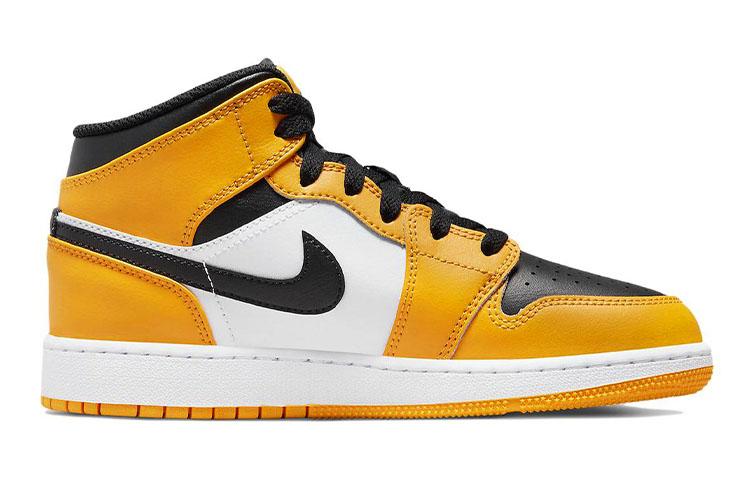 Jordan 1 Mid Taxi GS 554725-701