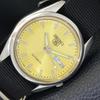 5 AUTOMATIC 7S26A JAPAN MENS VINTAGE GOLDEN COLOR DIAL WATCH A701577-5 R206b-a701577
