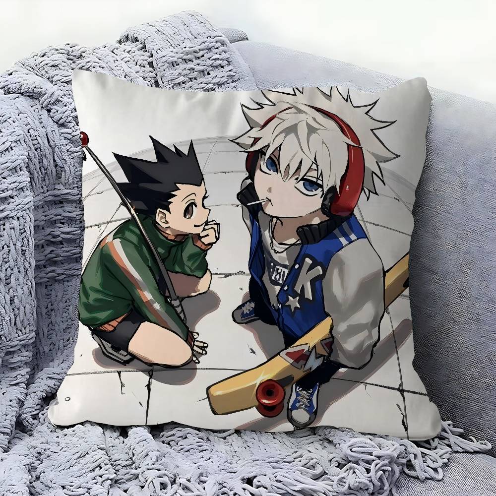 Anime HUNTER X HUNTER Pillow Gift Home Office Decoration Pillow Bedroom Sofa Car Cushion CoverPillow Case